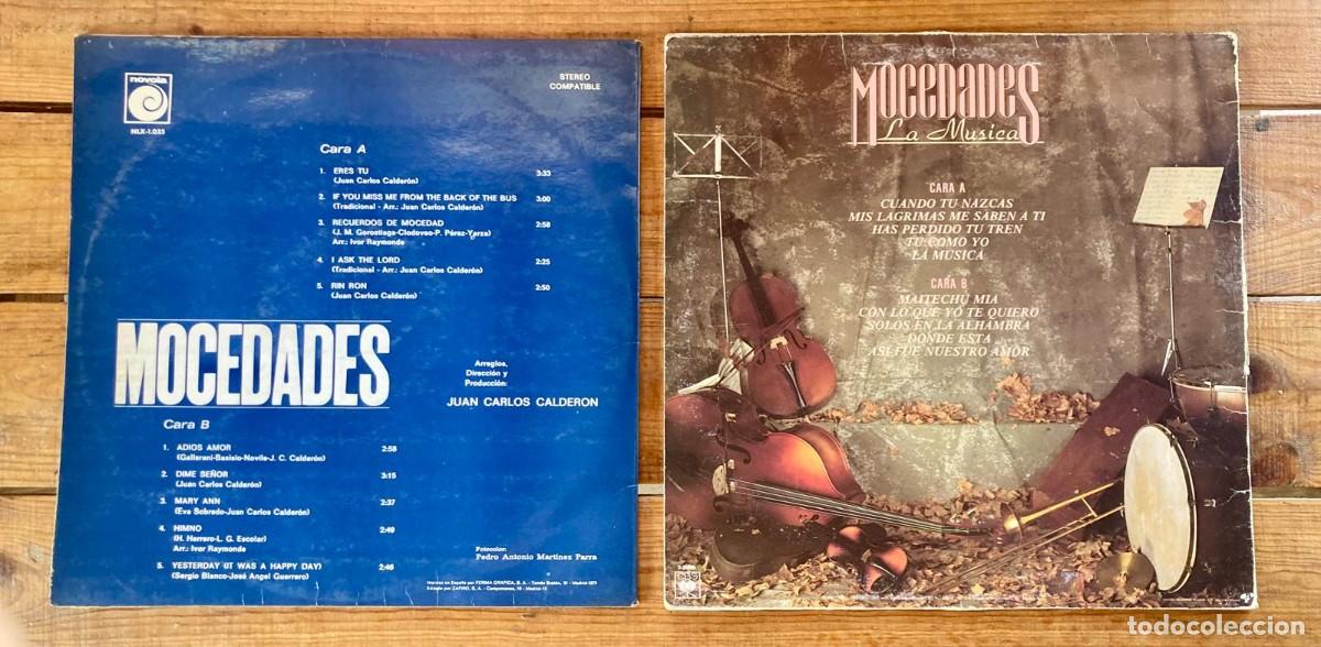 Discos de vinilo: MOCEDADES - MOCEDADES . LA MUSICA - Foto 2