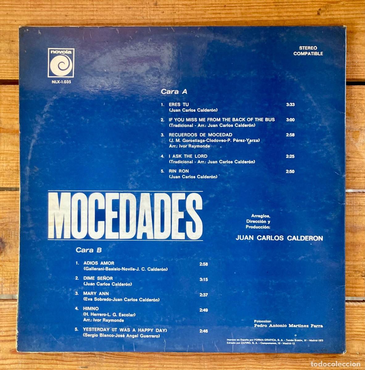 Discos de vinilo: MOCEDADES - MOCEDADES . LA MUSICA - Foto 4