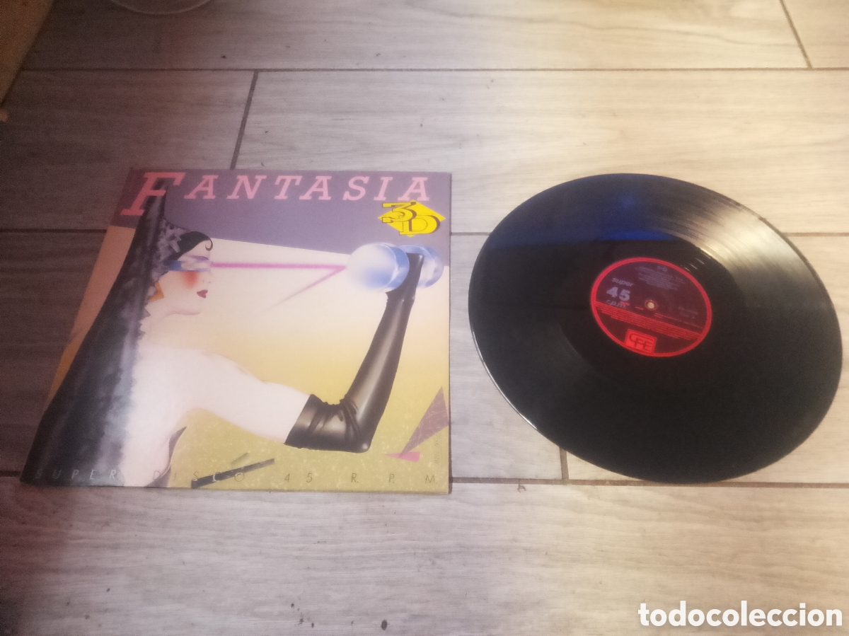 Discos de vinilo: FANTAS&Iacute;A - 3D - MAXI - SPAIN - LV - - Foto 1