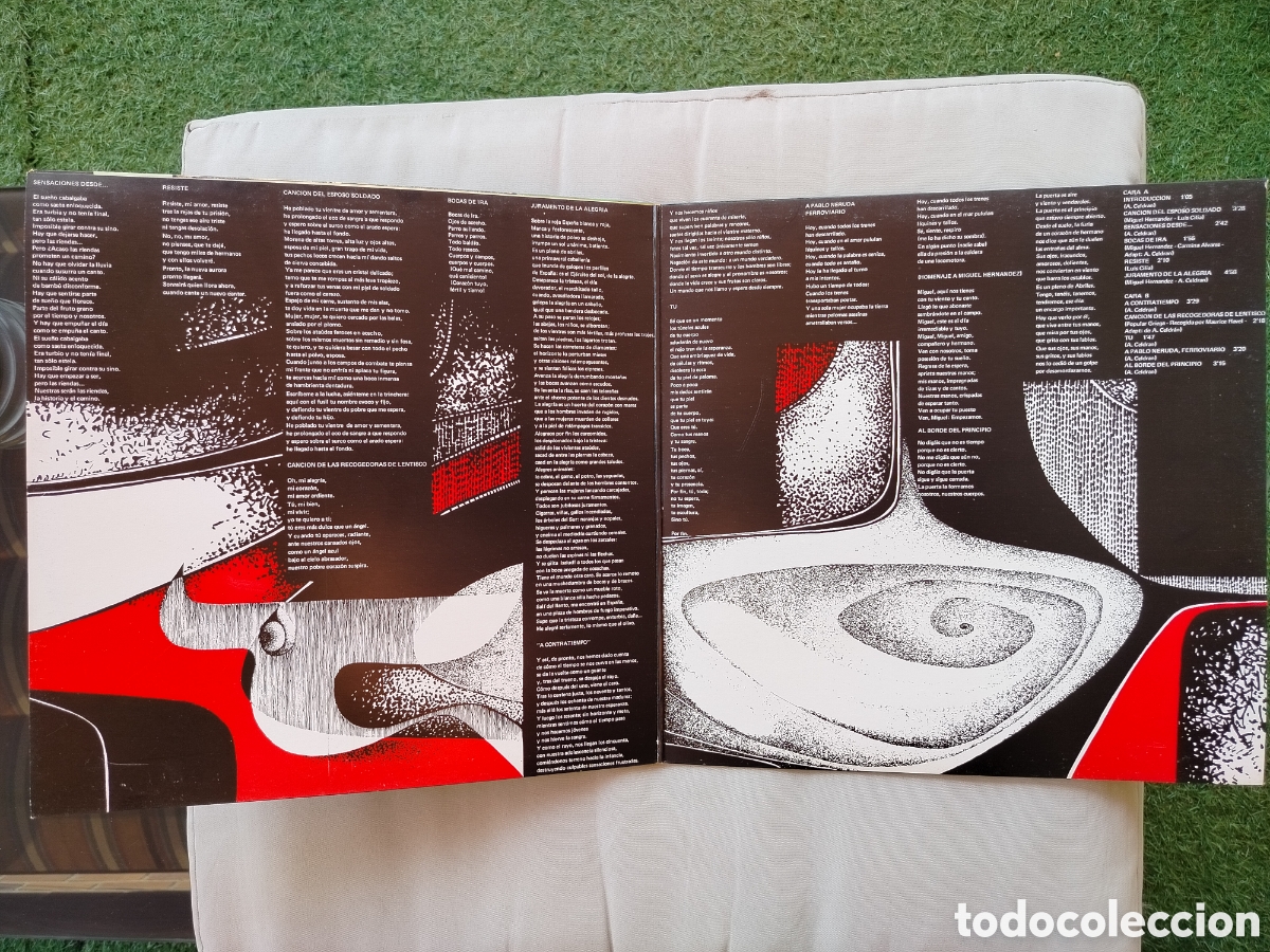 Discos de vinilo: Adolfo Celdran LP 1976 - Foto 3