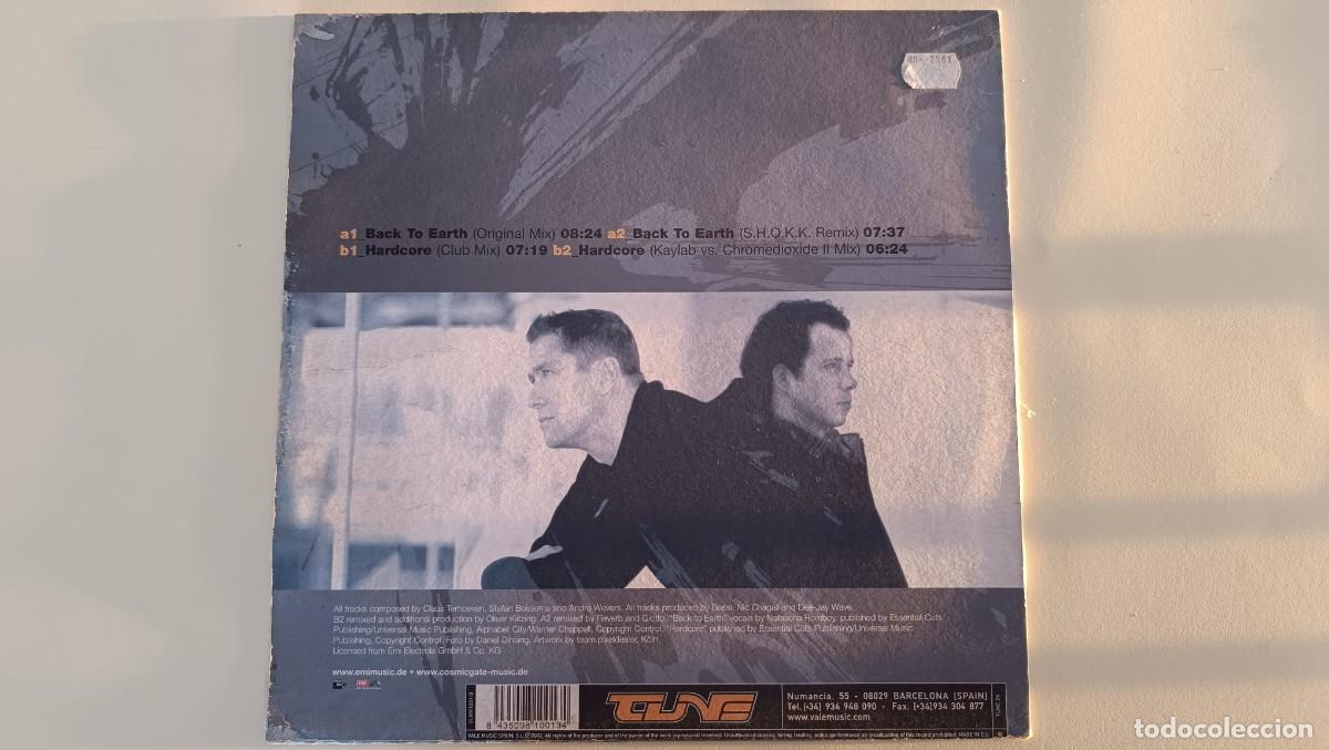 Discos de vinilo: Cosmic Gate &ndash; Back To Earth / Hardcore - Foto 2