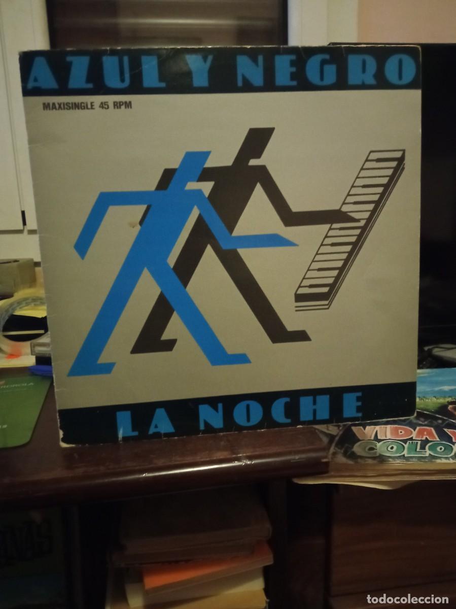Discos de vinilo: Azul y negro La noche - Foto 1