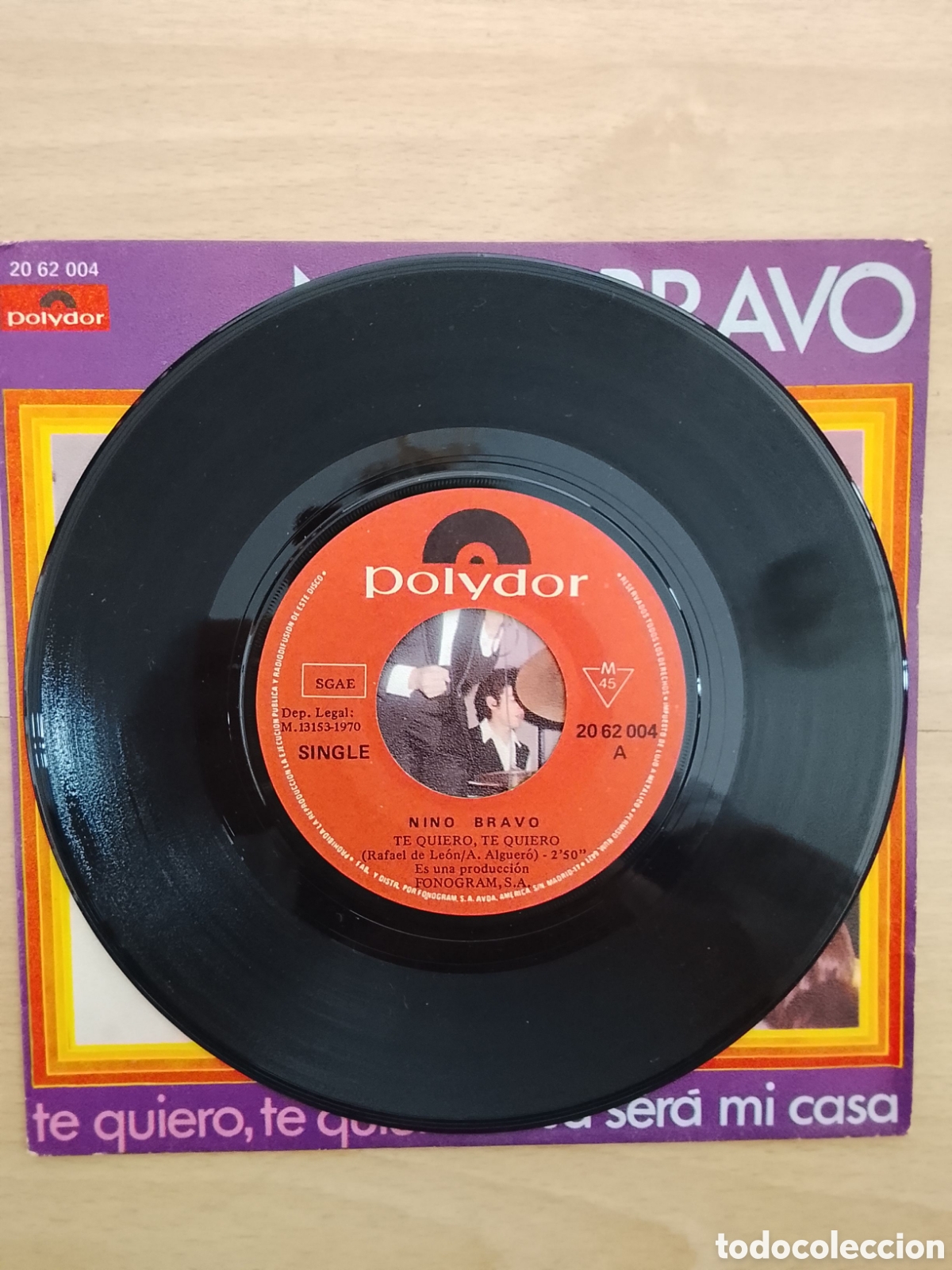Discos de vinilo: Ni&ntilde;o Bravo te quiero vinilo - Foto 2