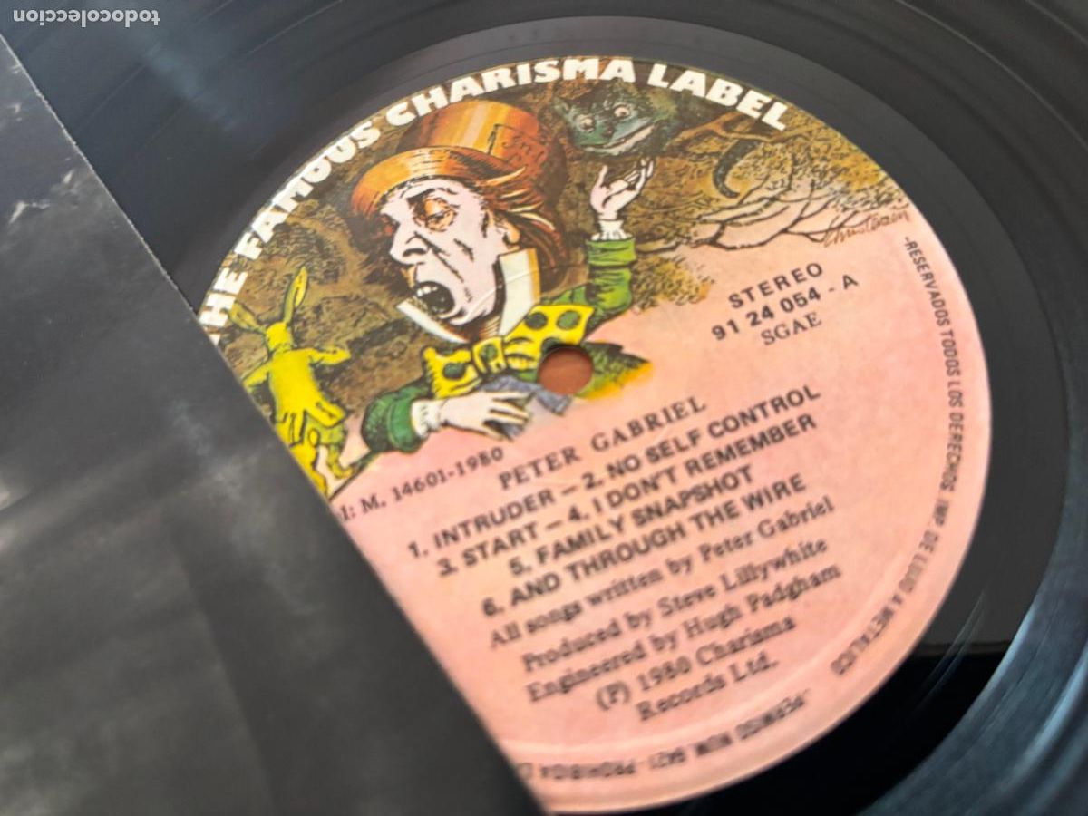 Discos de vinilo: PETER GABRIEL () LP 1980 ESPA&Ntilde;A (B-54) - Foto 3