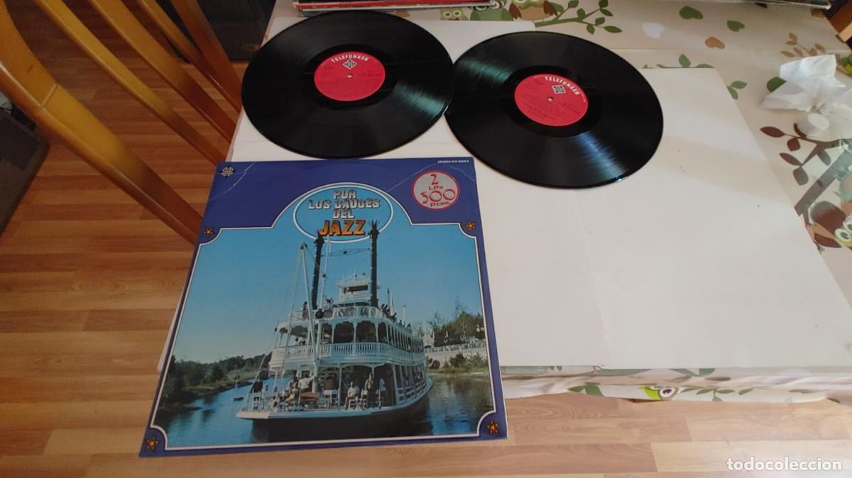 Discos de vinilo: POR LOS CAUCES DEL JAZZ-LP DOBLE-GATEFOLD - Foto 1