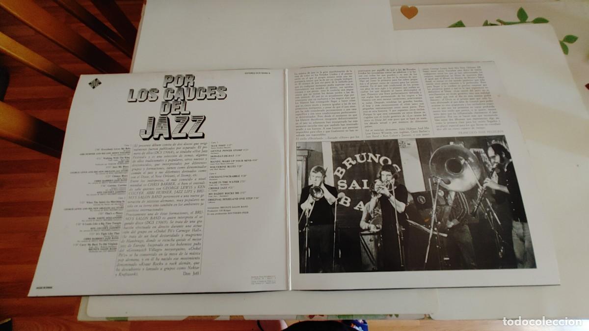 Discos de vinilo: POR LOS CAUCES DEL JAZZ-LP DOBLE-GATEFOLD - Foto 2