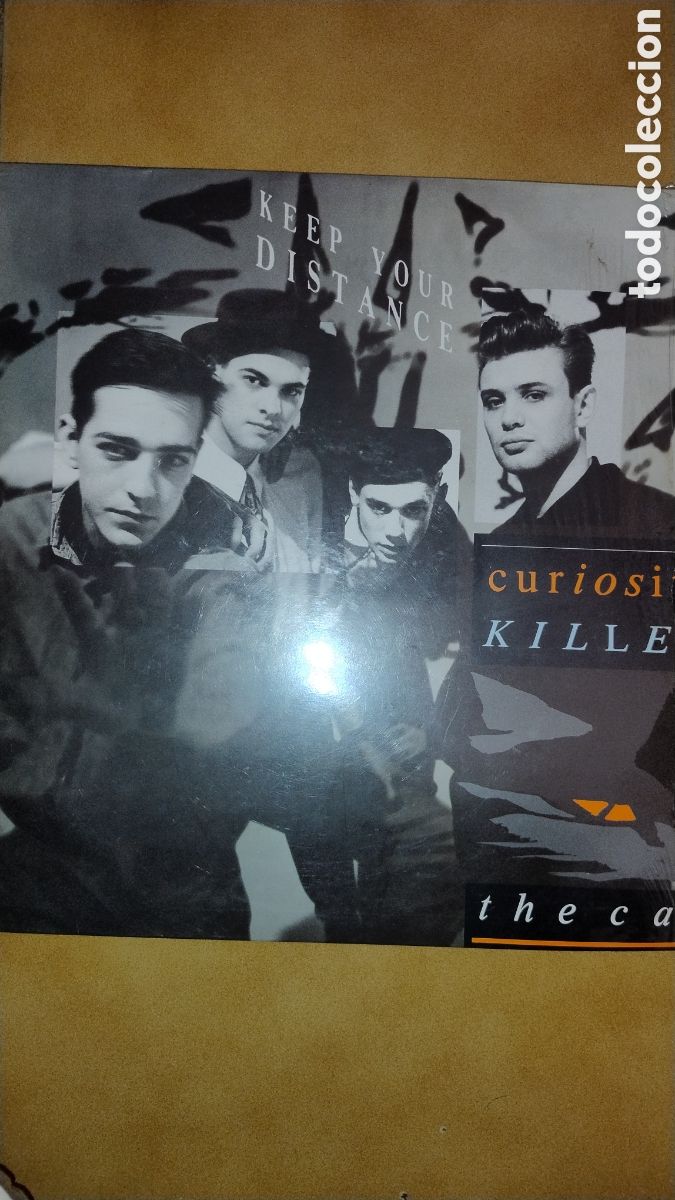 Discos de vinilo: Curiosity killed the cat LP keep your distance - Foto 1