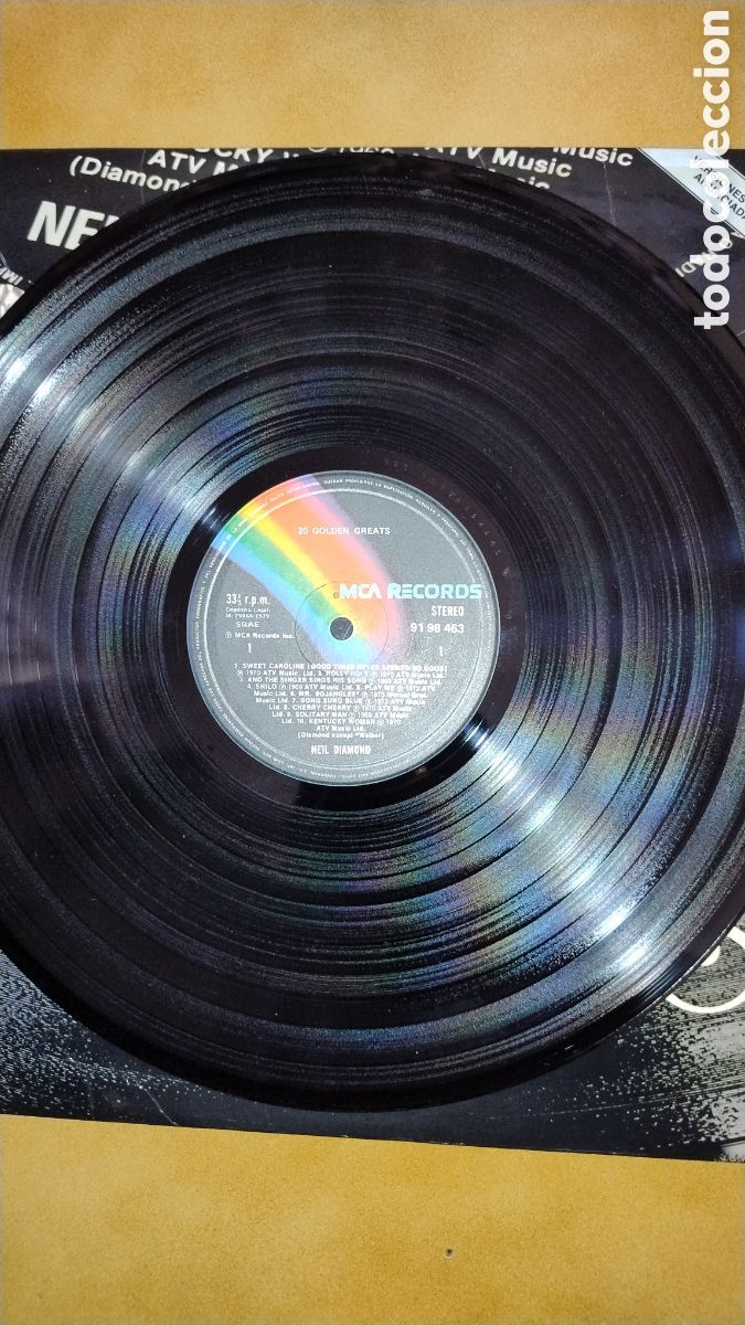 Discos de vinilo: Neil Diamond LP veinte diamonds hits - Foto 3