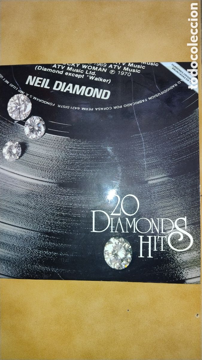 Discos de vinilo: Neil Diamond LP veinte diamonds hits - Foto 1