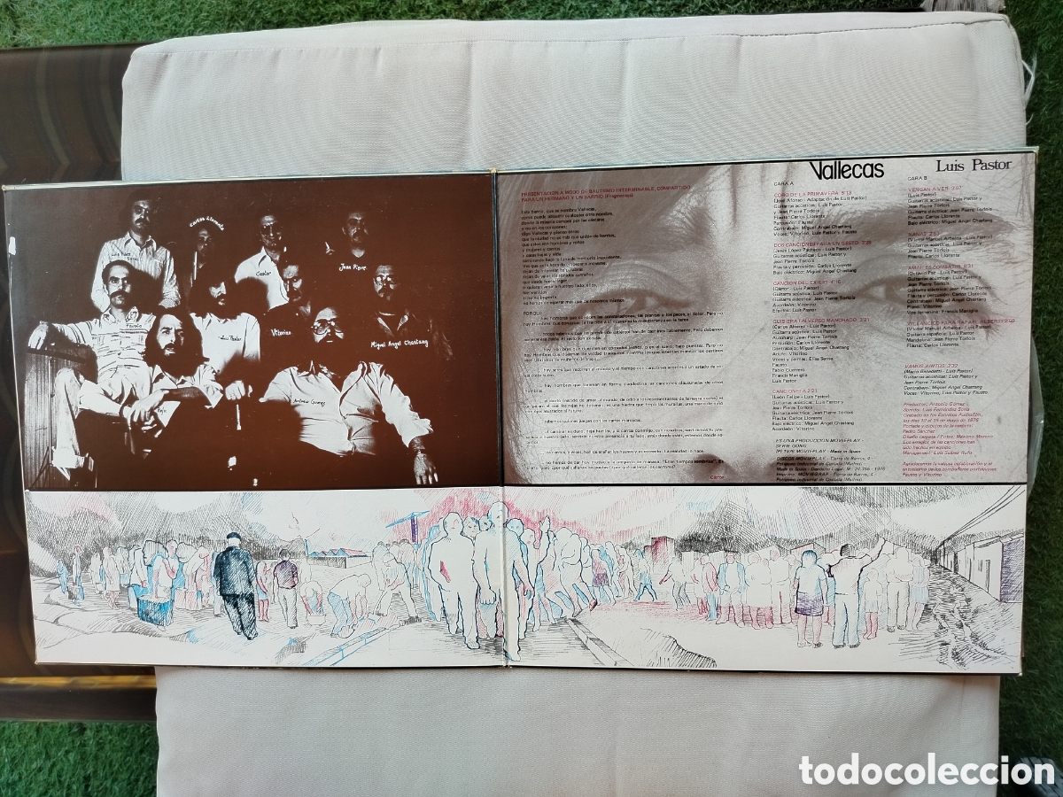 Discos de vinilo: Luis Pastor LP Vallecas - Foto 4