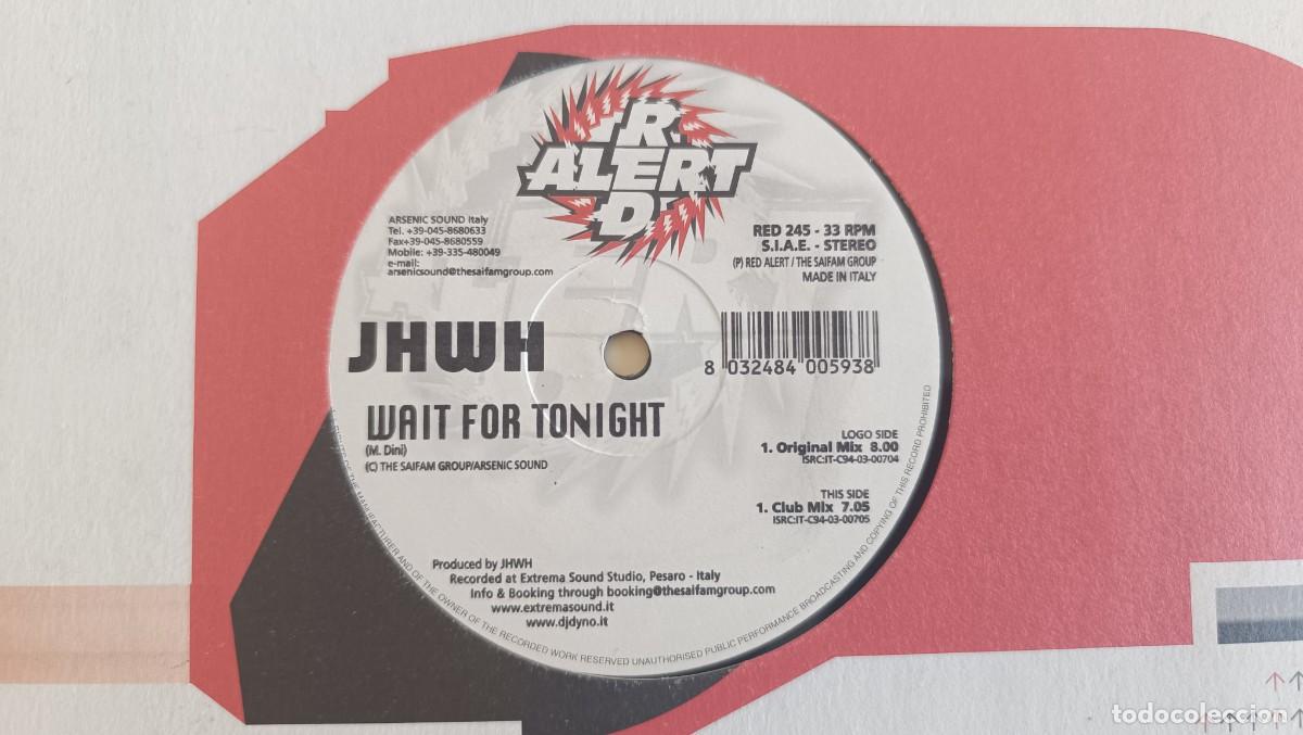 Discos de vinilo: JHWH &ndash; Wait For Tonight - Foto 1
