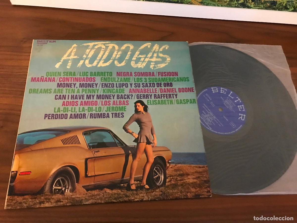 Discos de vinilo: LP A TODO GAS , BELTER - Foto 1