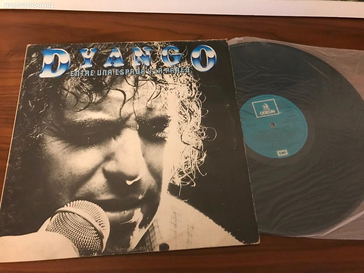 Discos de vinilo: LP DYANGO , ENTRE LA ESPADA Y LA PARED , EMI-ODEON - Foto 1