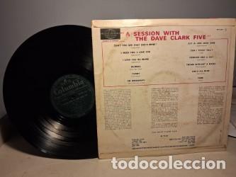 Discos de vinilo: LP THE DAVE CLARK FIVE : A SESSION WITH THE DAVE CLARK FIVE - Foto 2