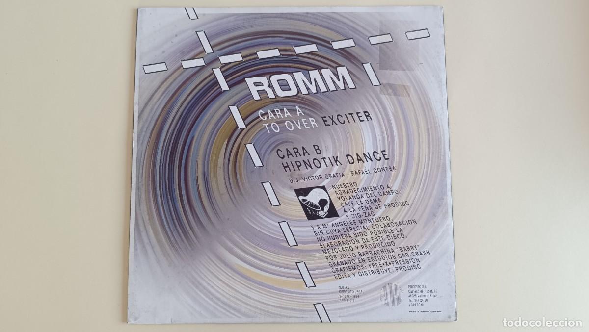 Discos de vinilo: Romm &lrm;&ndash; Hipnotik Dance .................... - Foto 2