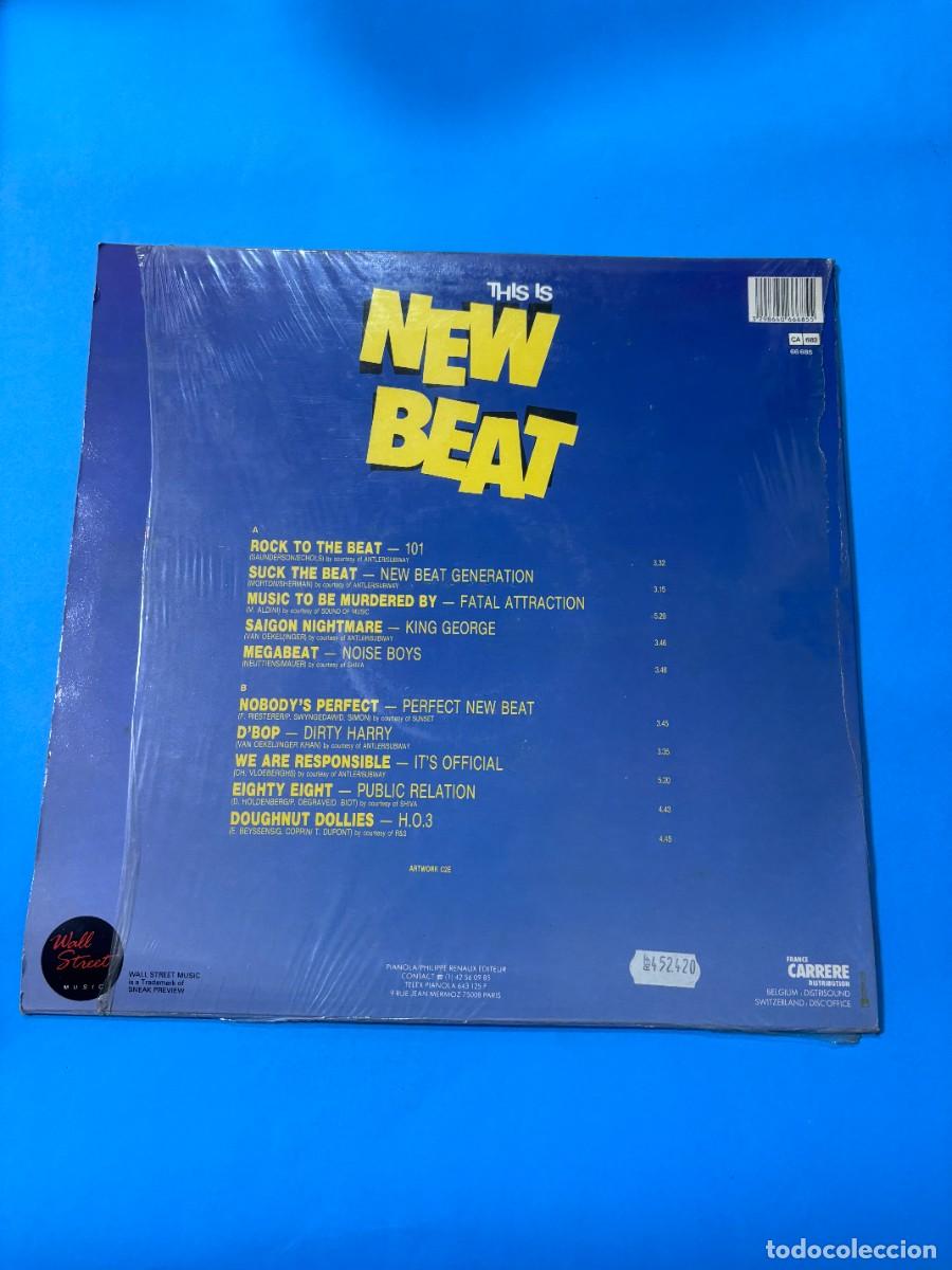 Discos de vinilo: LP - THIS IS NEW BEAT THE COMPILATION - WALL STEET - - Foto 4