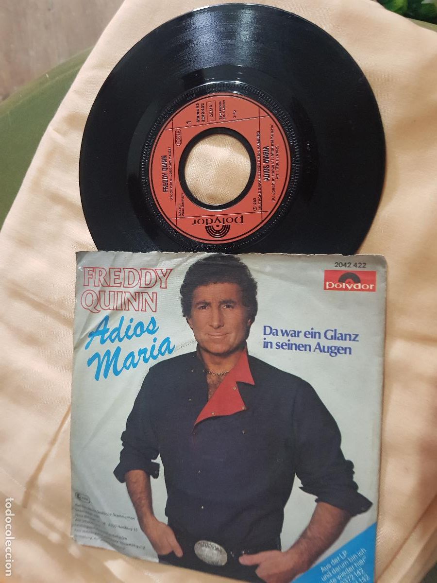 Discos de vinilo: FREDDY QUINN ,ADIOS MARIA - Foto 1
