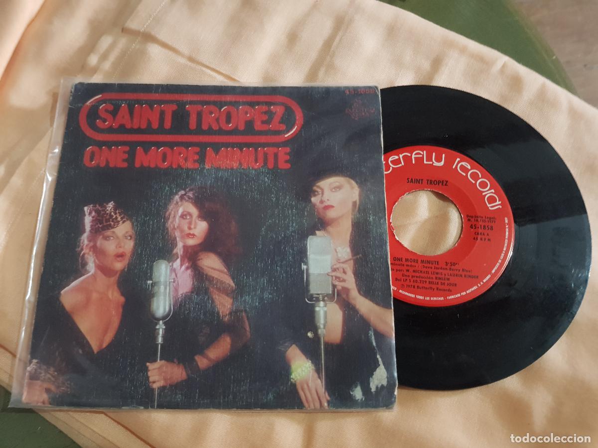 Discos de vinilo: SAINT TROPEL- ONE MORE MINUTE - Foto 1