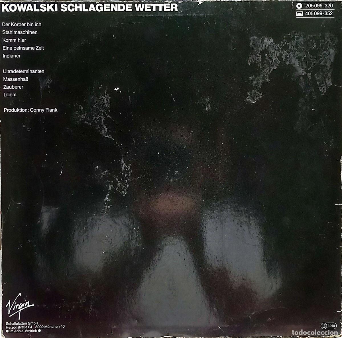 Discos de vinilo: Kowalski &lrm;&ndash; Schlagende Wetter - Foto 2