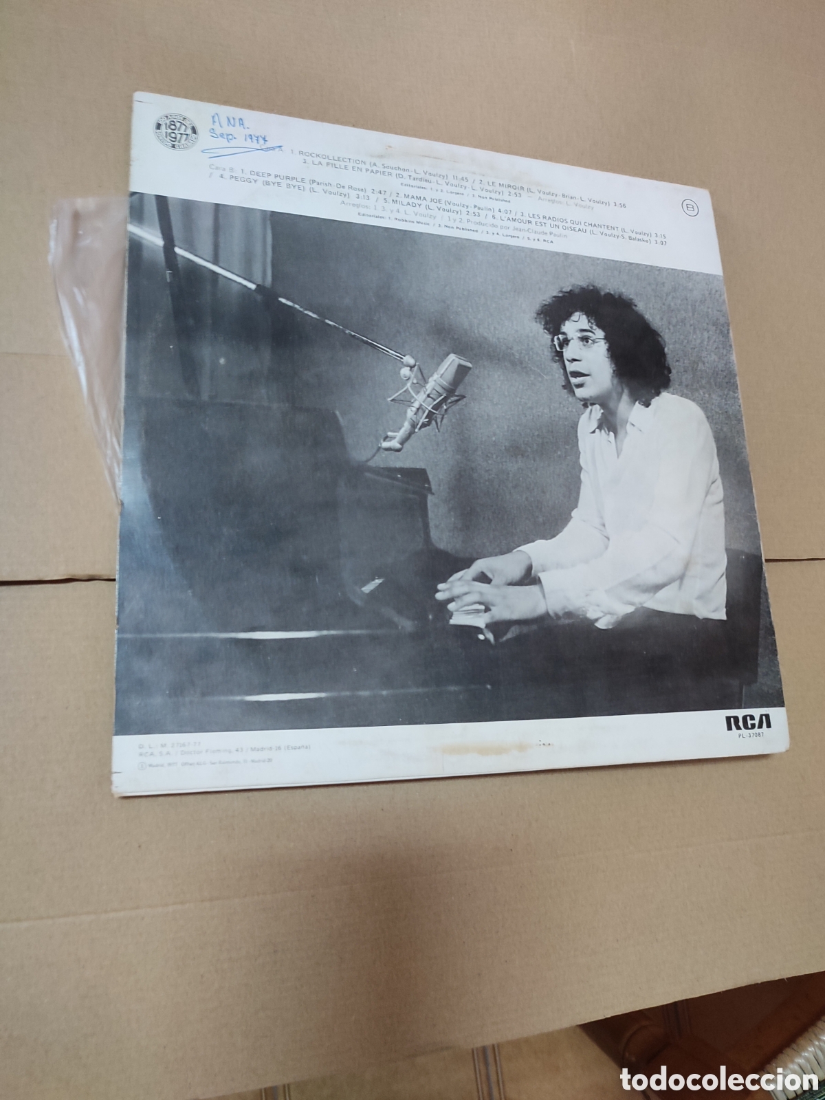 Discos de vinilo: Rockollection laurent voulzy - Foto 1