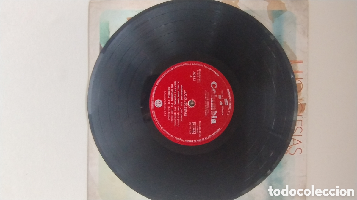 Discos de vinilo: Julio Iglesias lp gwendolyne - Foto 3