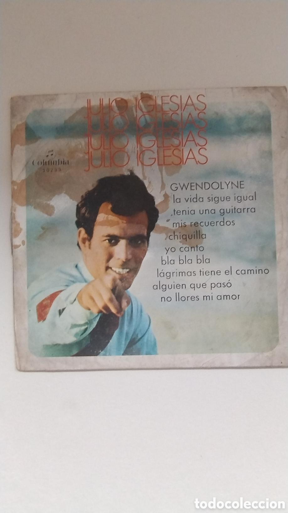 Discos de vinilo: Julio Iglesias lp gwendolyne - Foto 1