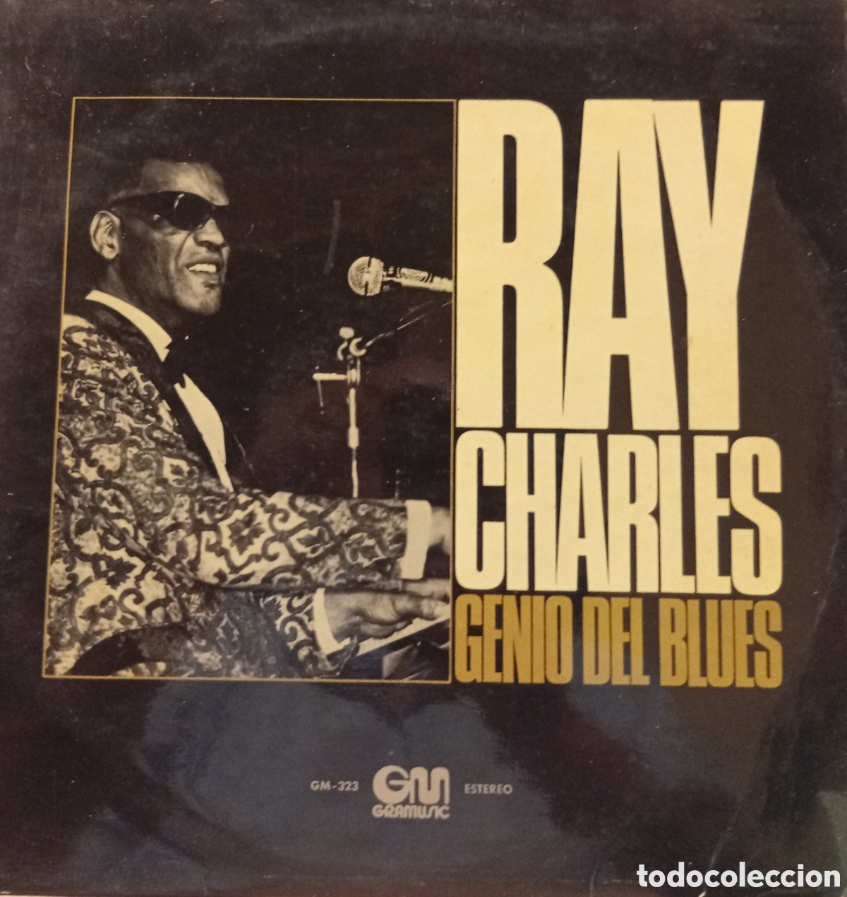 Discos de vinilo: Ray Charles disco Lp vinilo genio del Blues - Foto 1