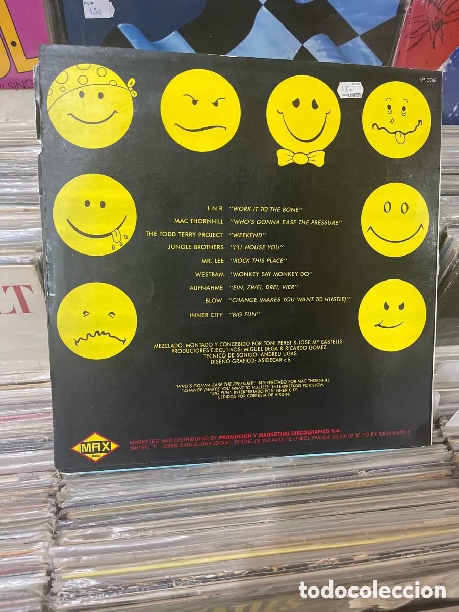 Discos de vinilo: acid mix work it to the bone - Foto 2