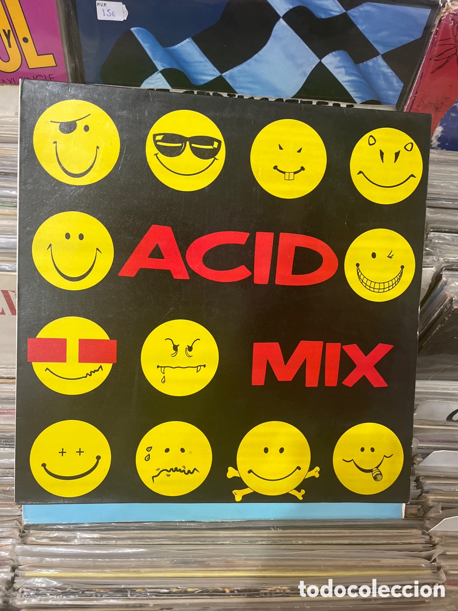 Discos de vinilo: acid mix work it to the bone - Foto 1