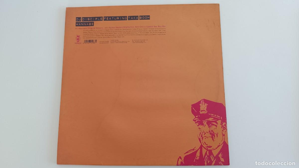 Discos de vinilo: Dj Disciple Featuring Taka Boom &ndash; Wannabe - Foto 1