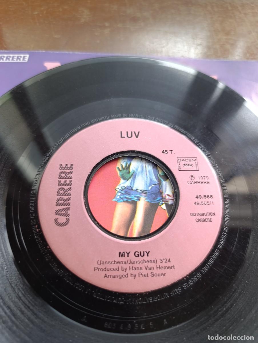 Discos de vinilo: Disco de vinilo Single Luv &ndash; Ooh, Yes I Do - Foto 6