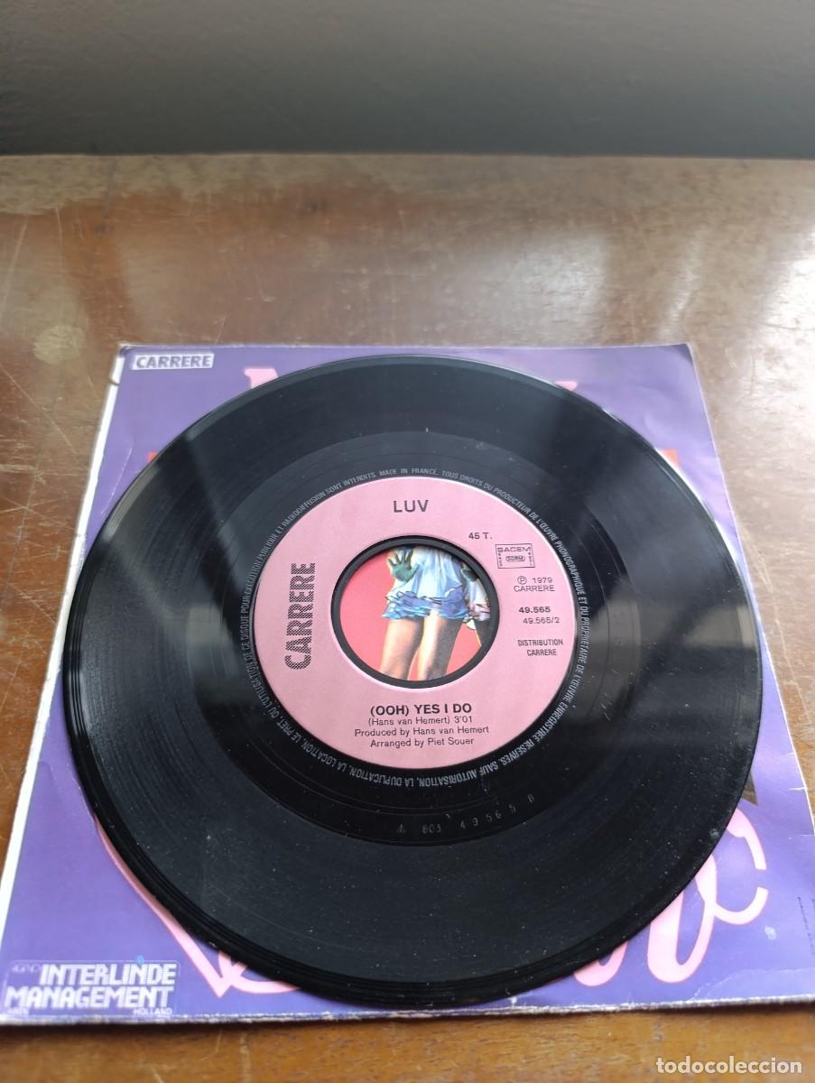 Discos de vinilo: Disco de vinilo Single Luv &ndash; Ooh, Yes I Do - Foto 7