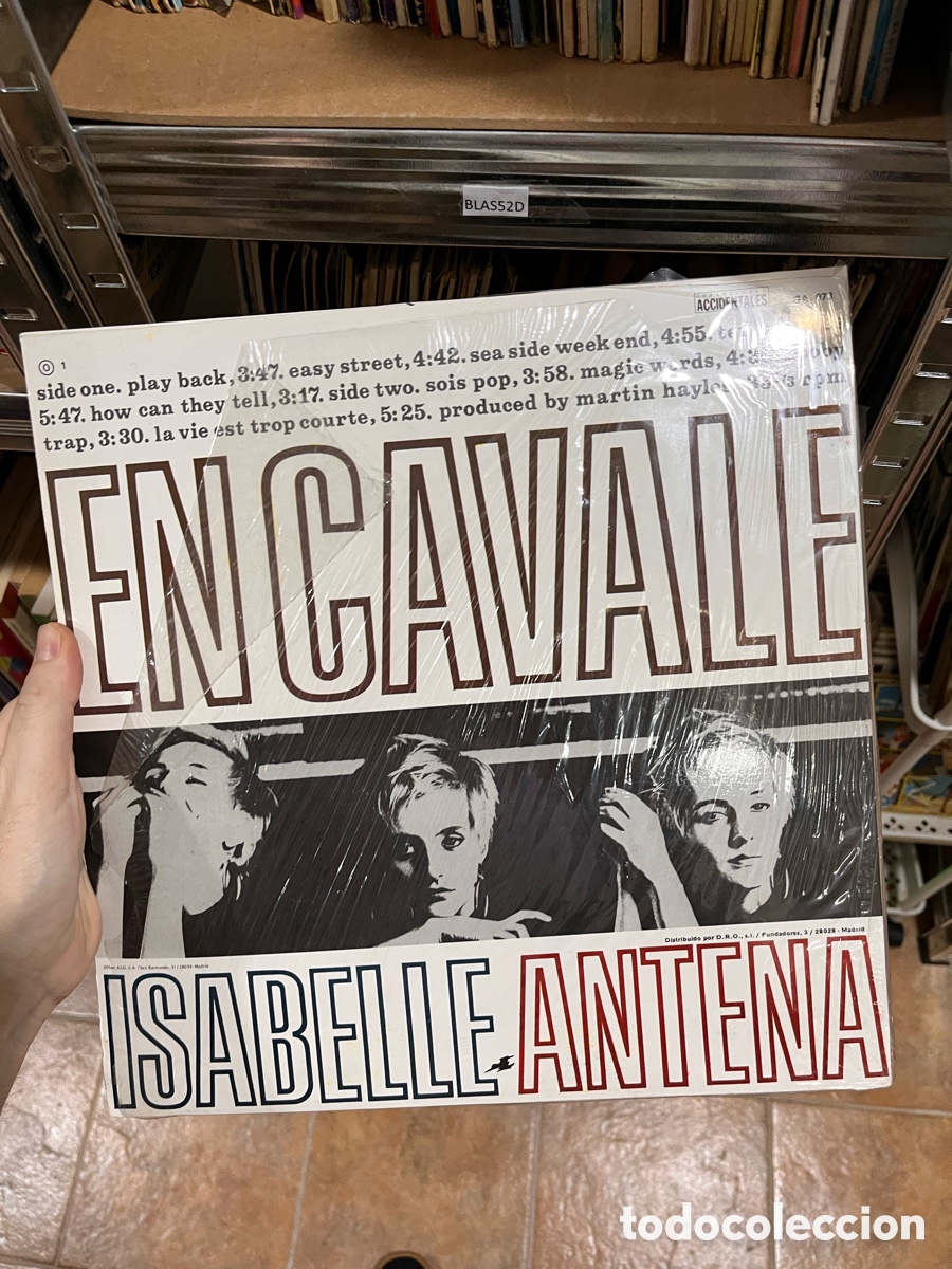 Discos de vinilo: Blas52D ISABELLE ANTENA - EN CAVALE - LP - Foto 1