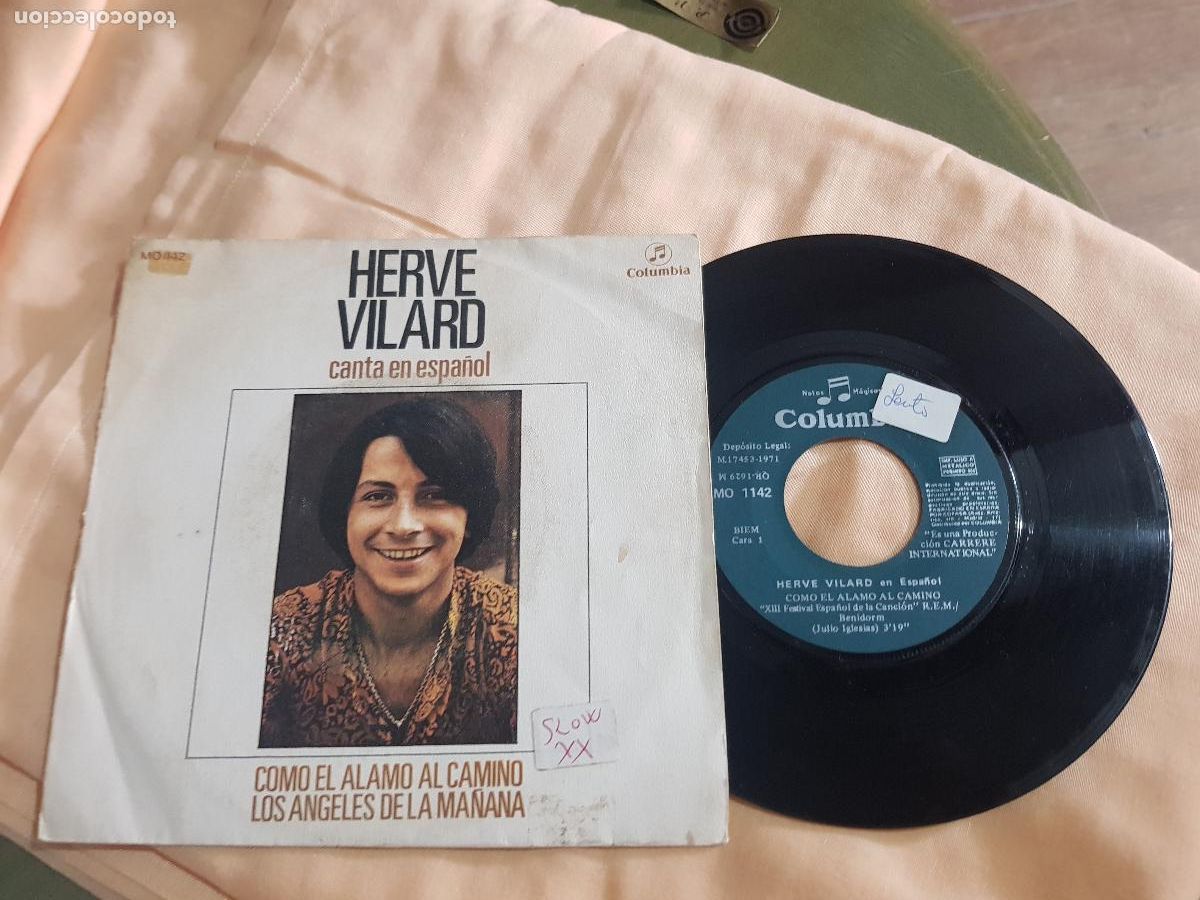 Discos de vinilo: HERVE VILARD CANTA EN ESPA&Ntilde;OL - Foto 1