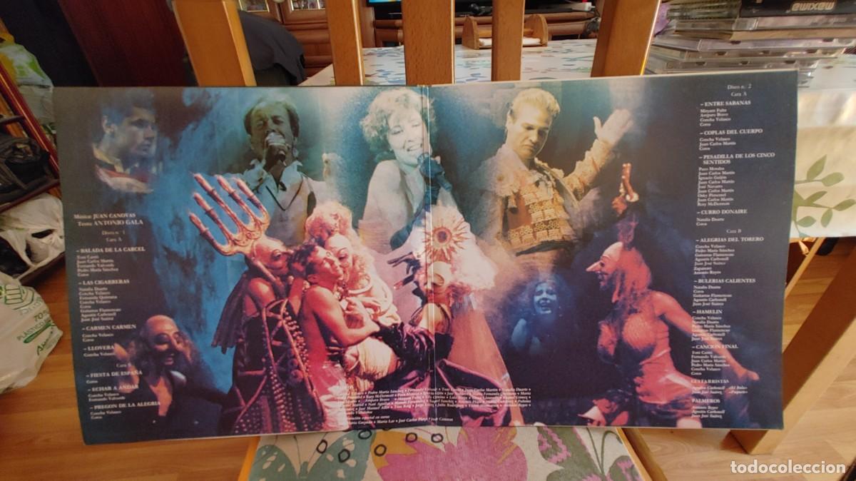 Discos de vinilo: CARMEN CARMEN-LP DOBLE CONCHA VELASCO-GATEFOLD - Foto 2