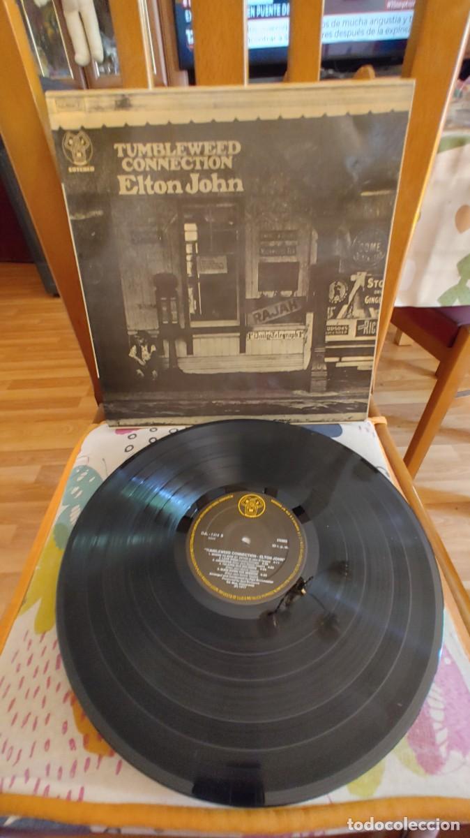 Discos de vinilo: ELTON JOHN-LP TUMBLEWEED CONNECTION - Foto 1