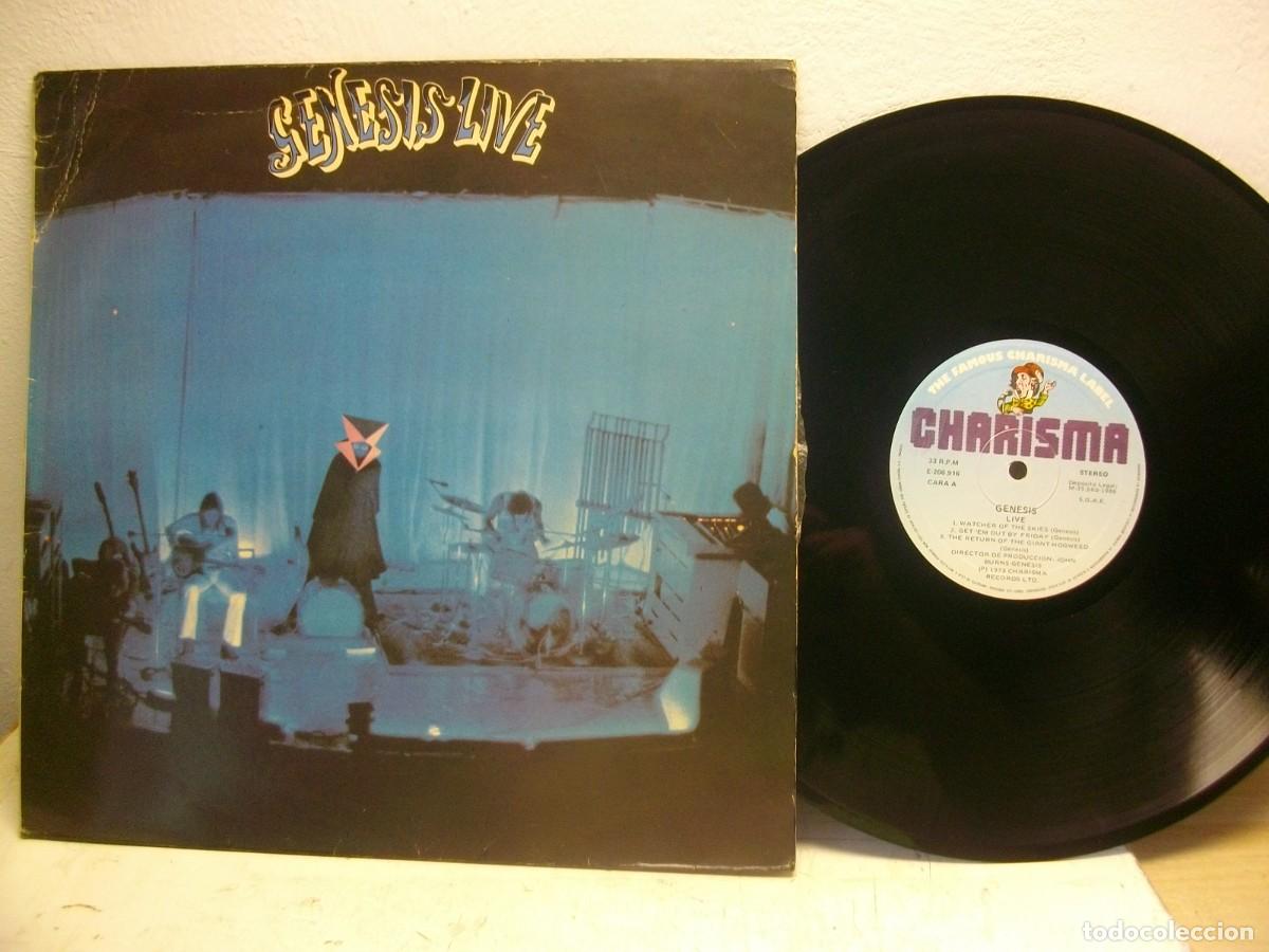 Discos de vinilo: Genesis &ndash; Live LP 1986 - Foto 1