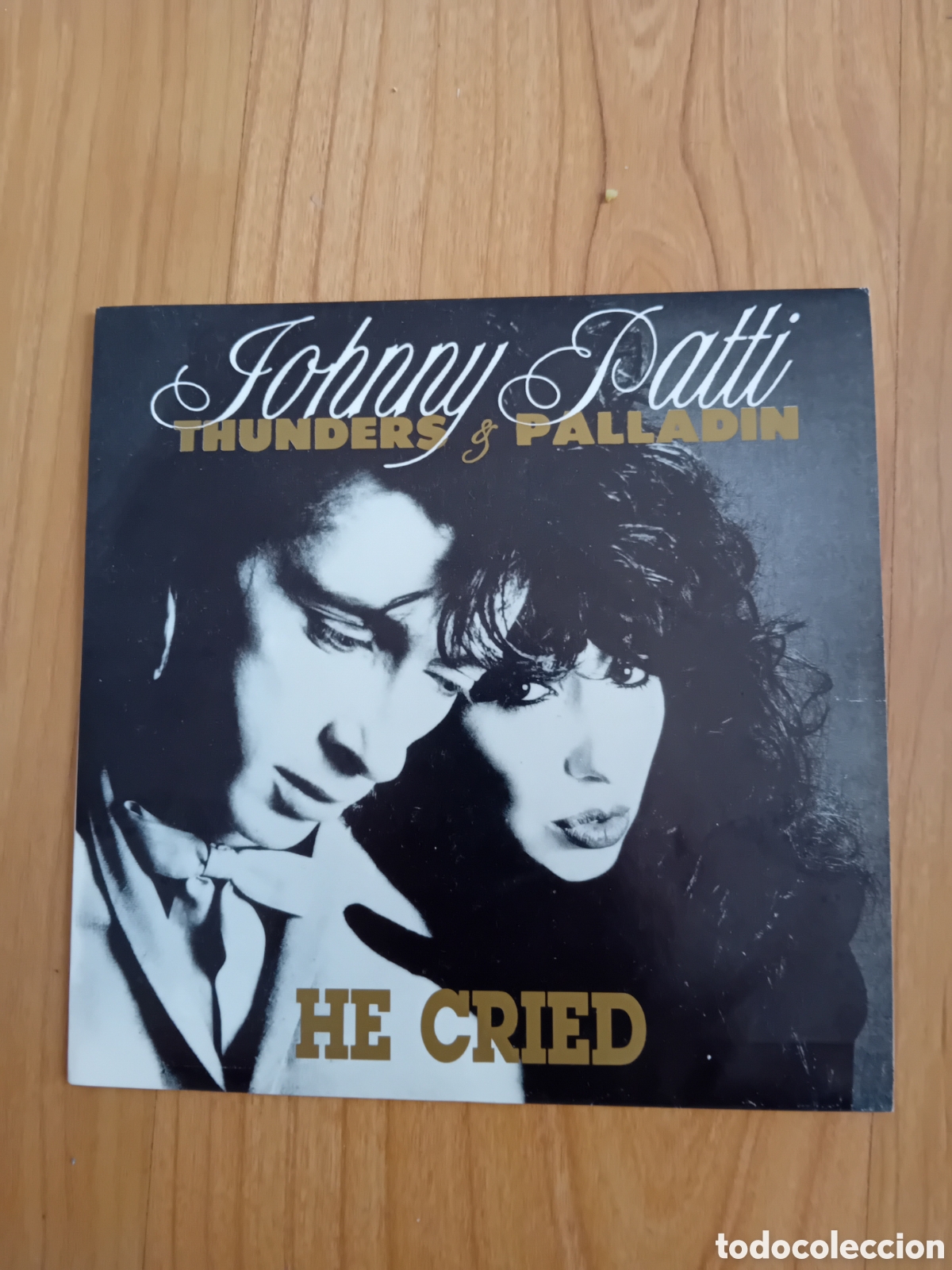 Discos de vinilo: JOHNNY THUNDERS Y PATTI PALLADIN. HE CRIED - Foto 1