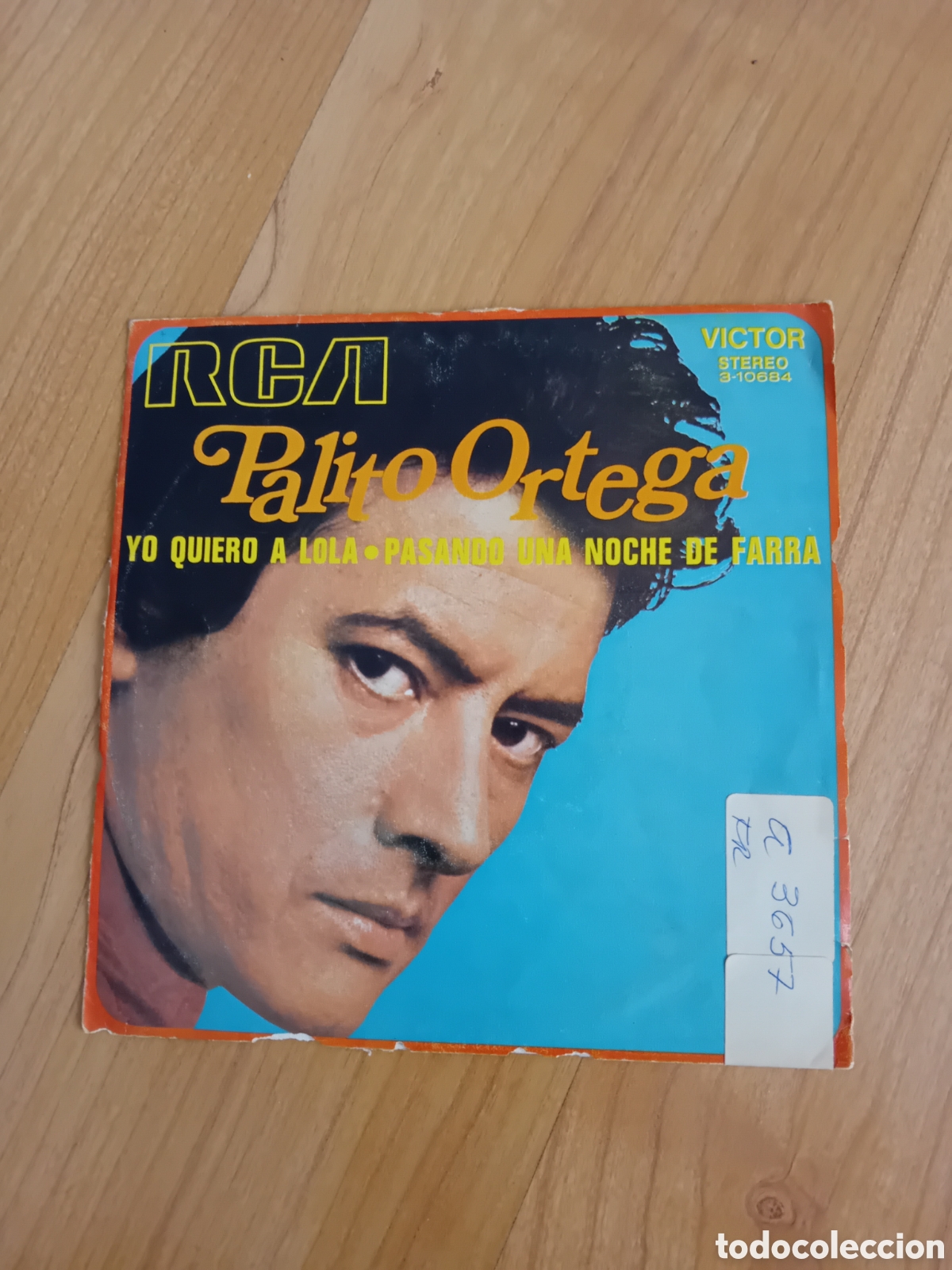 Discos de vinilo: PALITO ORTEGA. YO QUIERO A LOLA - Foto 1