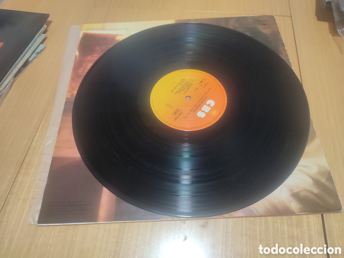 Discos de vinilo: V&iacute;ctor Manuel soy un coraz&oacute;n tendido al sol - Foto 4