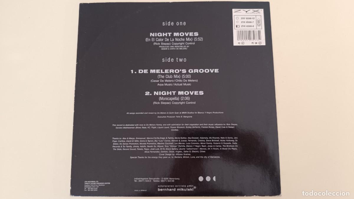 Discos de vinilo: De Melero &ndash; Night Moves - Foto 2
