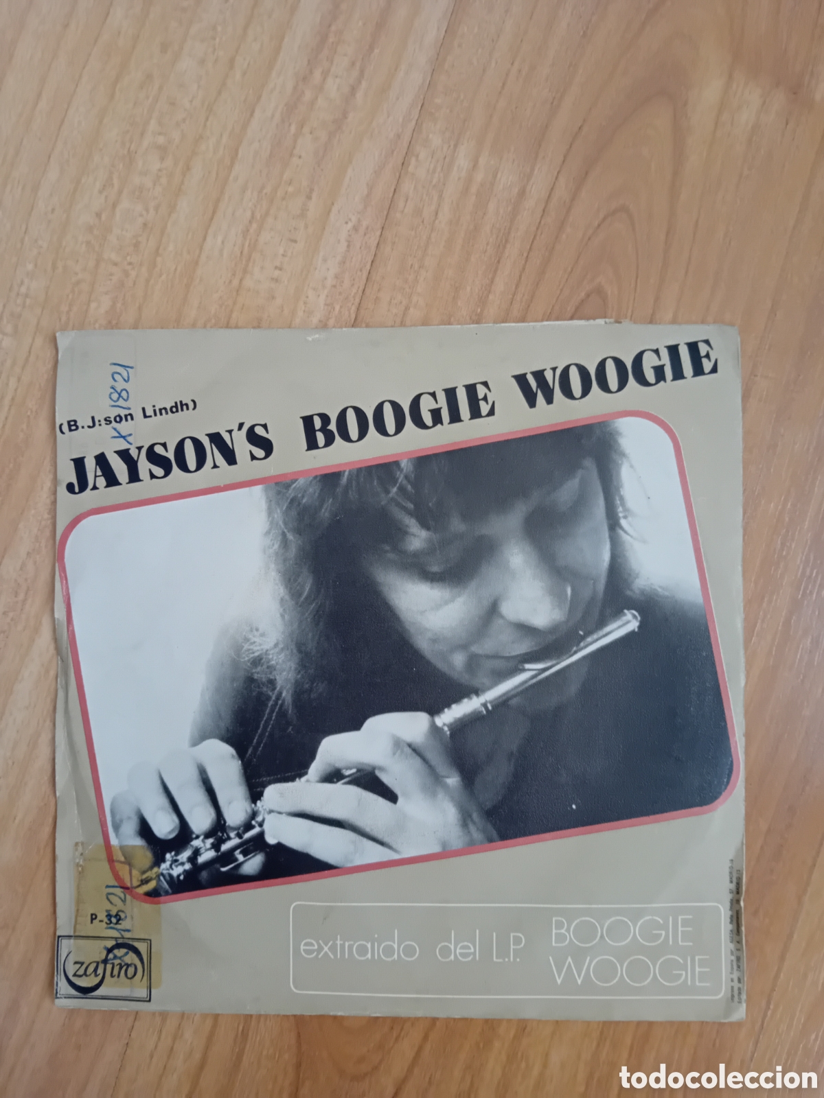 Discos de vinilo: B. J. SON LINDH. JAYSONS BOOGIE WOOGIE - Foto 2