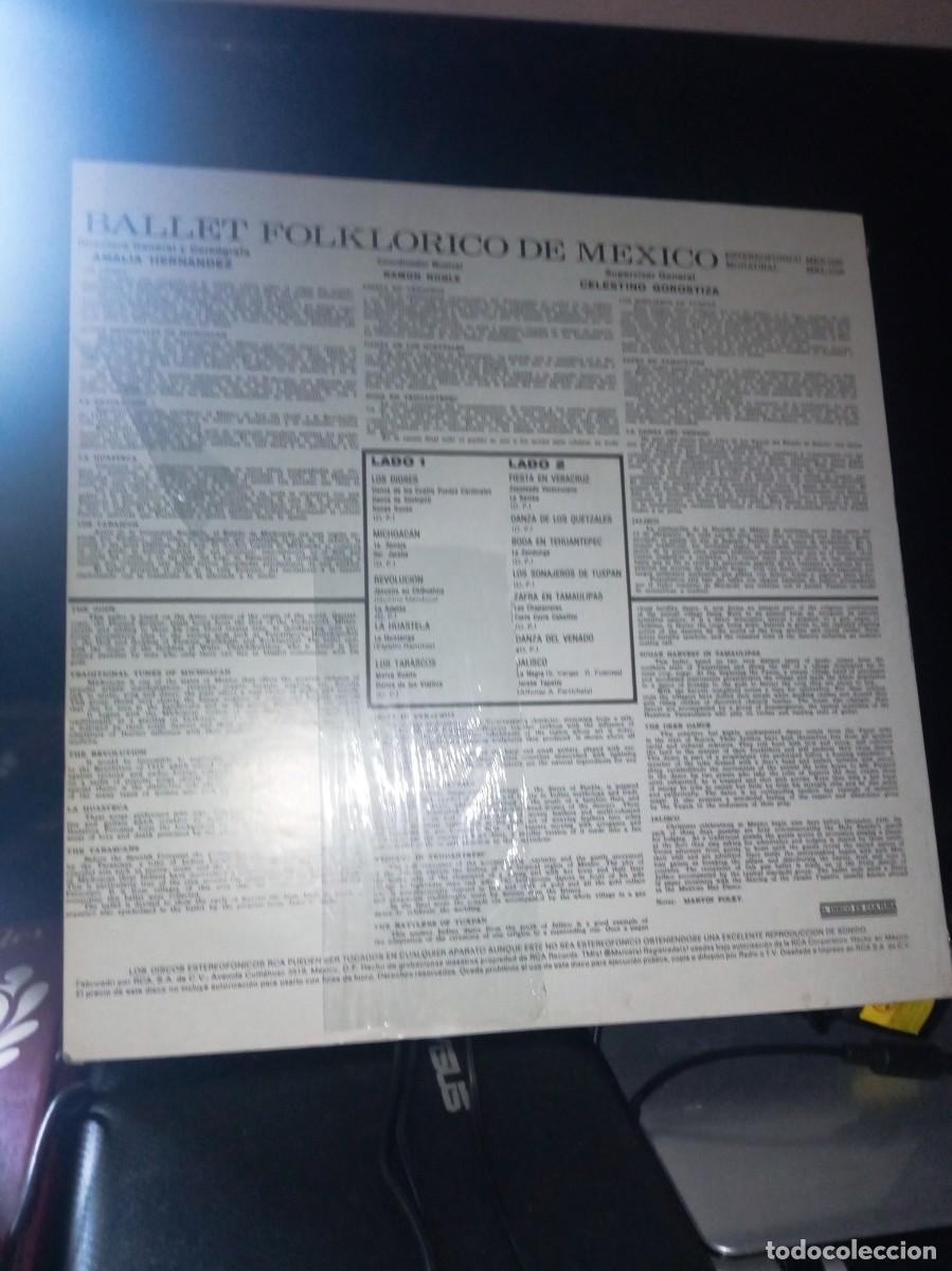 Discos de vinilo: Ballet Folkl&oacute;rico de M&eacute;xico - Foto 2