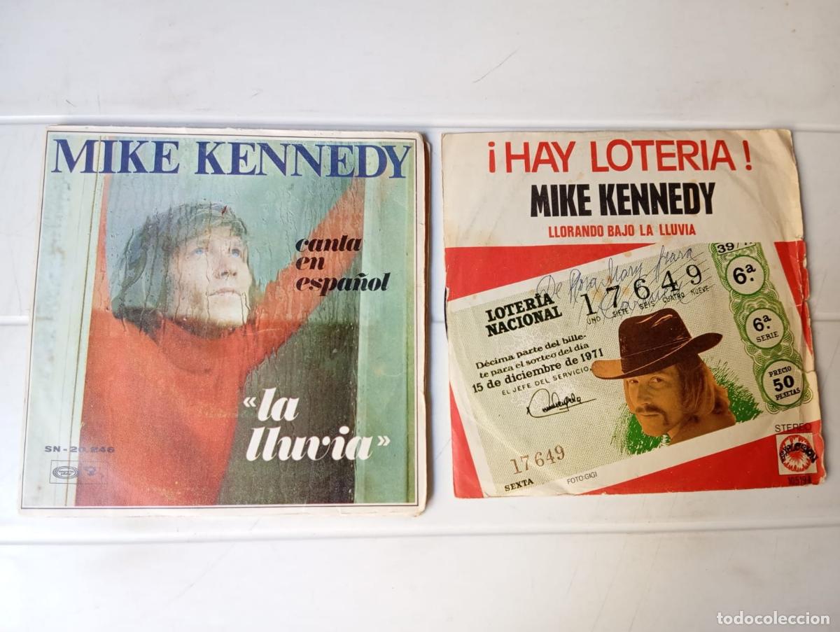 Discos de vinilo: LOTE SINGLES MIKE KENNEDY - Foto 1