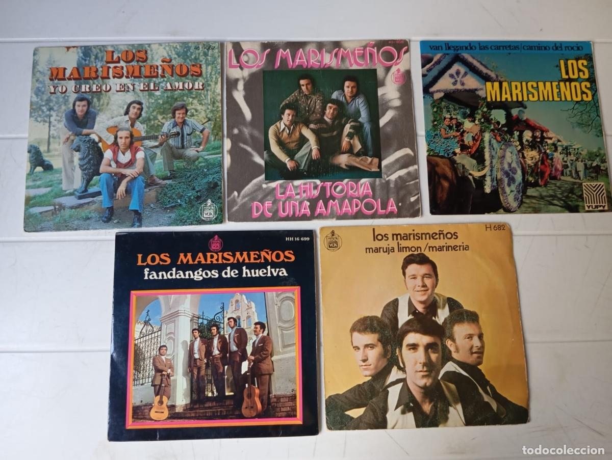 Discos de vinilo: LOTE SINGLES LOS MARISME&Ntilde;OS - Foto 1
