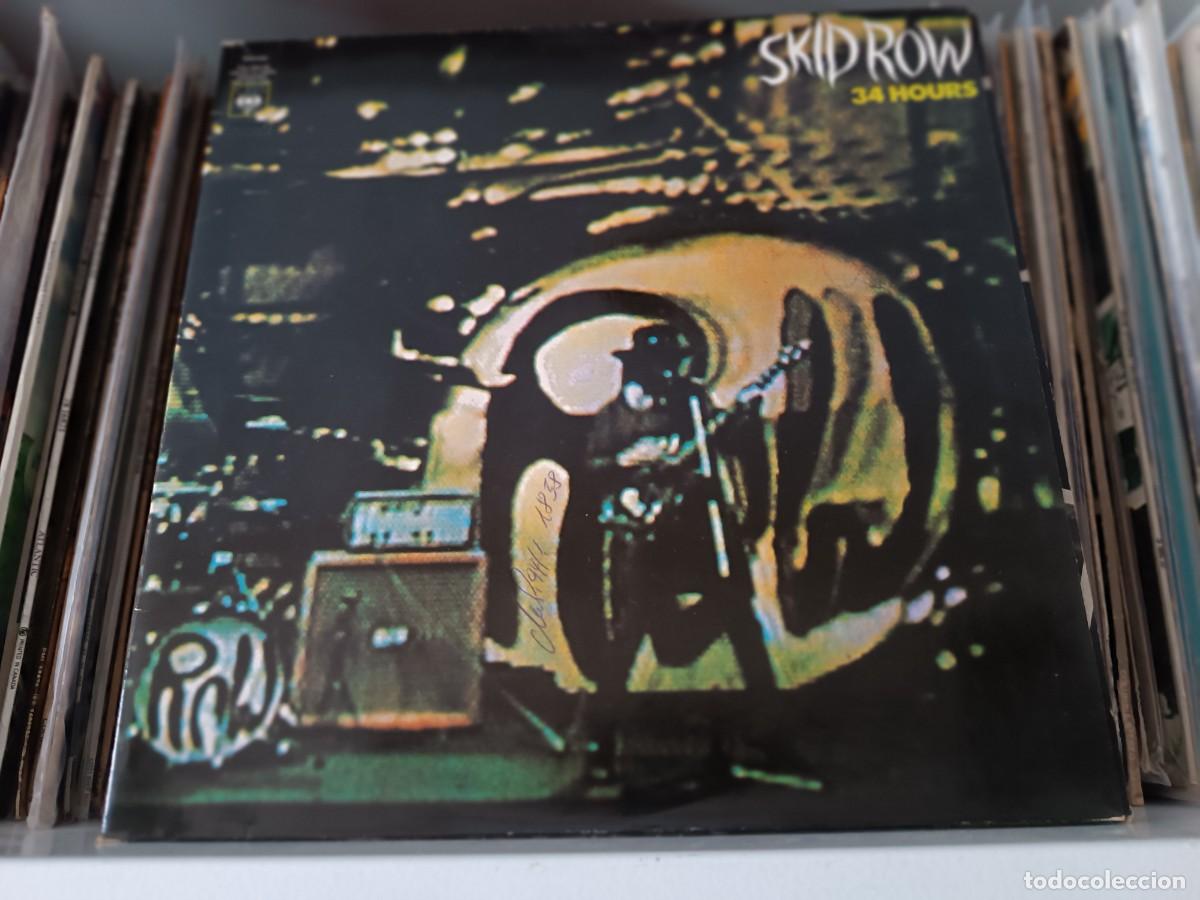 Discos de vinilo: Skid Row &lrm;&ndash; 34 Hours - lp Germany 1990 - Foto 1