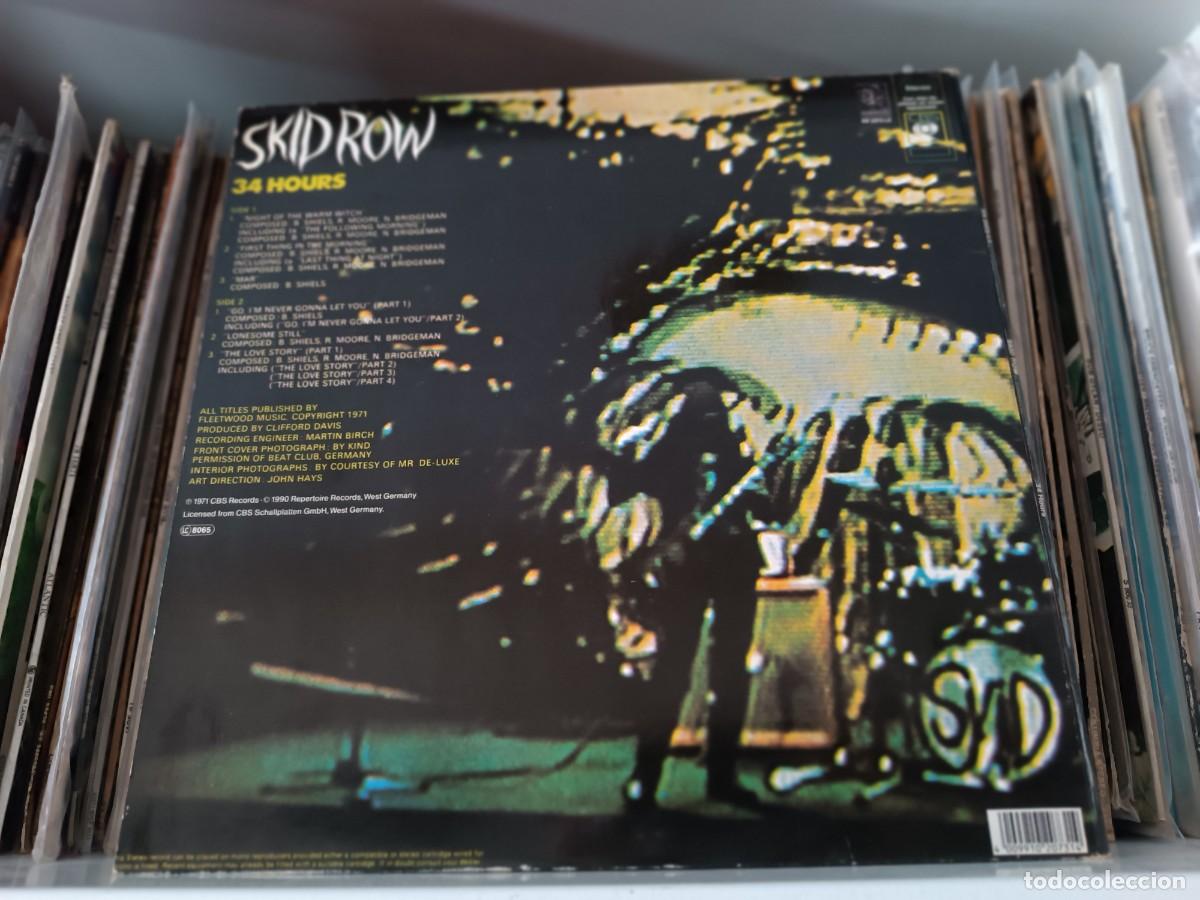 Discos de vinilo: Skid Row &lrm;&ndash; 34 Hours - lp Germany 1990 - Foto 2