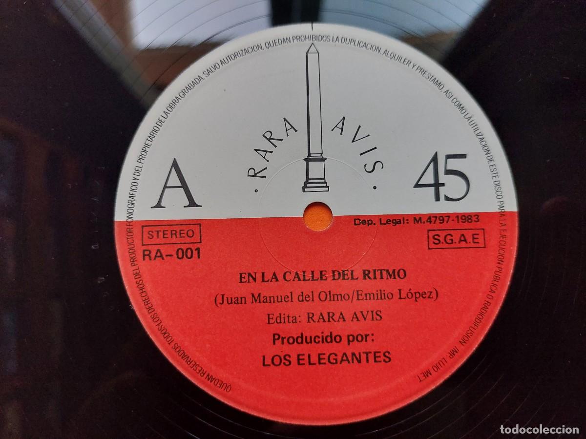 Discos de vinilo: LOS ELEGANTES - MAXI Spain - MINT * LA CALLE DEL RITMO - Foto 3