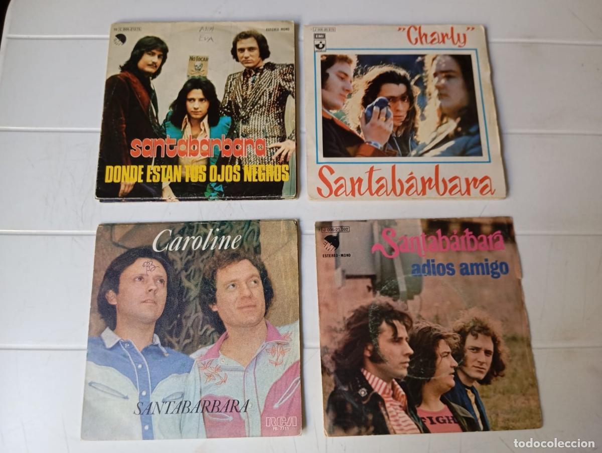 Discos de vinilo: LOTE SINGLES SANTABARBARA - Foto 1