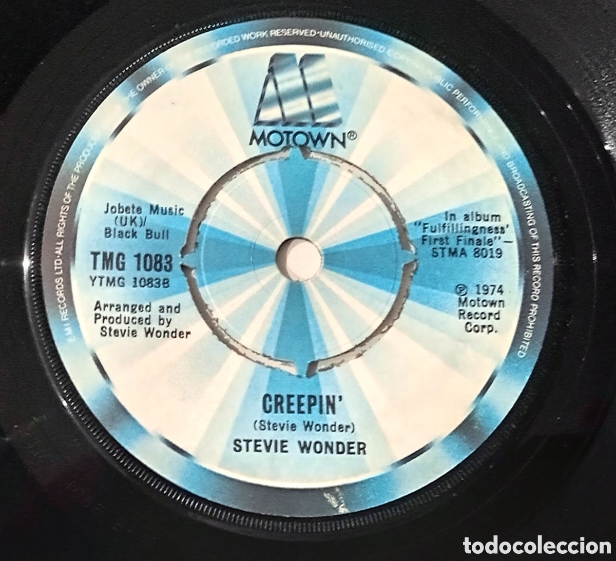 Discos de vinilo: STEVIE WONDER - Another star (1977) single - Foto 2